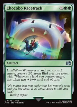 Chocobo Racetrack - Foil<br /><span class="collector-number">Collector No. 179</span>
