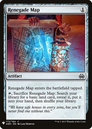 Renegade Map<br /><span class="collector-number">Collector No. AER-173</span>