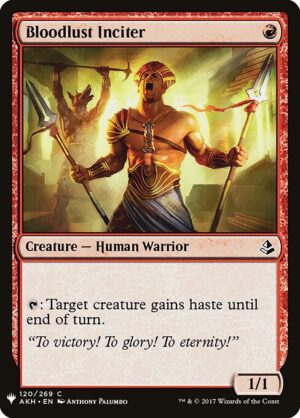 Bloodlust Inciter<br /><span class="collector-number">Collector No. AKH-120</span>