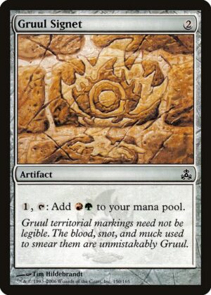 Gruul Signet<br /><span class="collector-number">Collector No. 150</span>