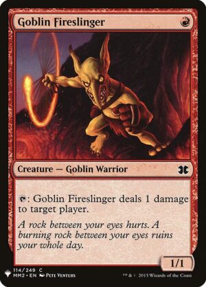 Goblin Fireslinger<br /><span class="collector-number">Collector No. MM2-114</span>