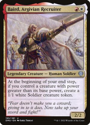 Baird, Argivian Recruiter - Foil<br /><span class="collector-number">Collector No. 195</span>