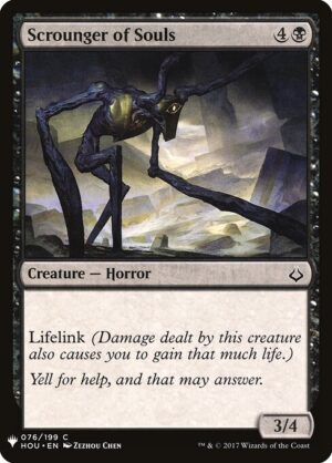 Scrounger of Souls<br /><span class="collector-number">Collector No. HOU-76</span>