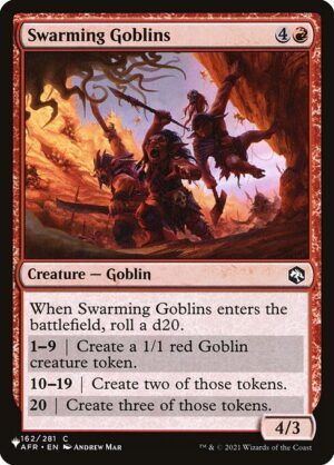 Swarming Goblins<br /><span class="collector-number">Collector No. AFR-162</span>