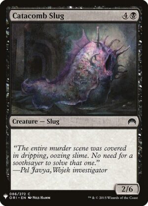 Catacomb Slug<br /><span class="collector-number">Collector No. ORI-86</span>