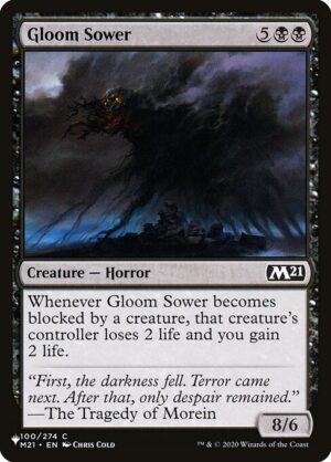 Gloom Sower<br /><span class="collector-number">Collector No. M21-100</span>