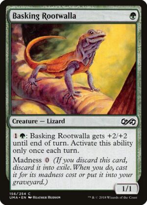 Basking Rootwalla - Foil<br /><span class="collector-number">Collector No. 156</span>