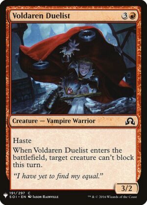 Voldaren Duelist<br /><span class="collector-number">Collector No. SOI-191</span>