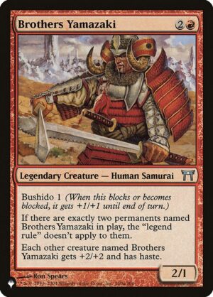 Brothers Yamazaki<br /><span class="collector-number">Collector No. CHK-160</span>