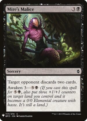 Mire's Malice<br /><span class="collector-number">Collector No. BFZ-117</span>