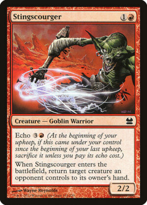 Stingscourger<br /><span class="collector-number">Collector No. 131</span>