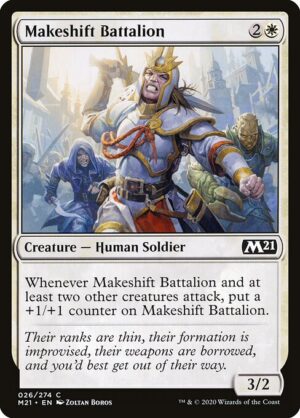 Makeshift Battalion - Foil<br /><span class="collector-number">Collector No. 26</span>