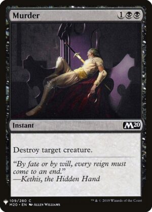 Murder<br /><span class="collector-number">Collector No. M20-109</span>