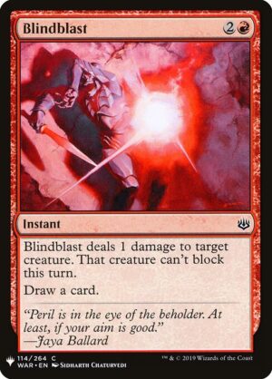 Blindblast<br /><span class="collector-number">Collector No. WAR-114</span>