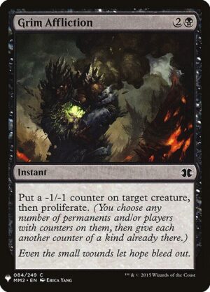 Grim Affliction<br /><span class="collector-number">Collector No. MM2-84</span>