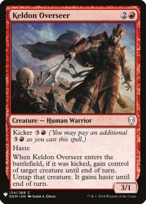 Keldon Overseer<br /><span class="collector-number">Collector No. DOM-134</span>