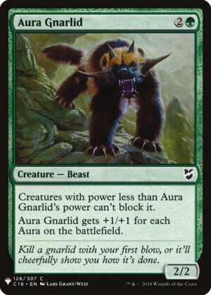 Aura Gnarlid<br /><span class="collector-number">Collector No. C18-128</span>