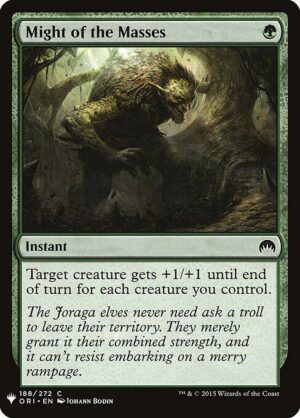 Might of the Masses<br /><span class="collector-number">Collector No. ORI-188</span>