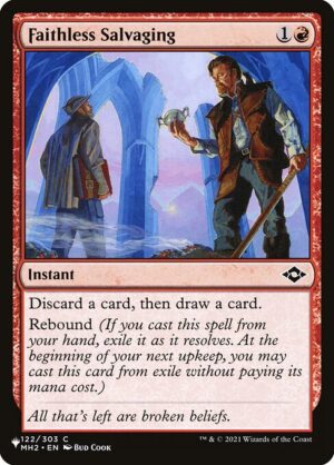 Faithless Salvaging<br /><span class="collector-number">Collector No. MH2-122</span>
