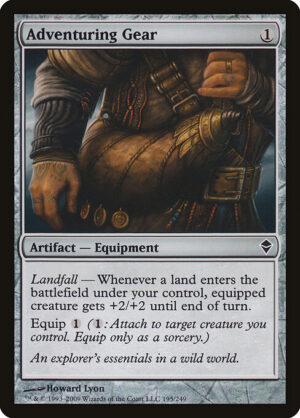 Adventuring Gear<br /><span class="collector-number">Collector No. 195</span>