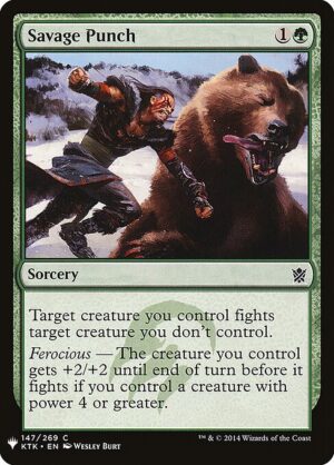 Savage Punch<br /><span class="collector-number">Collector No. KTK-147</span>