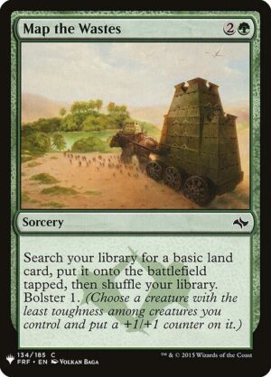 Map the Wastes<br /><span class="collector-number">Collector No. FRF-134</span>