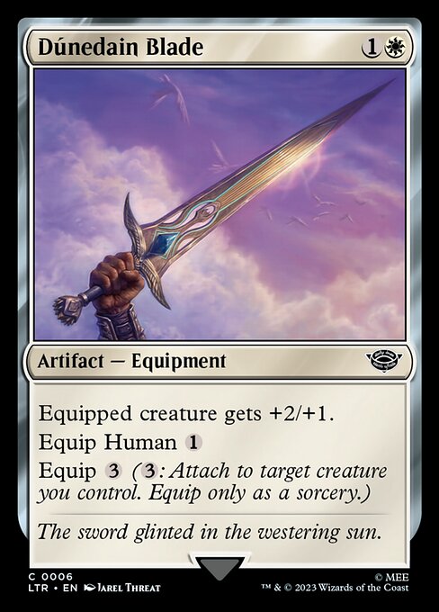 Dúnedain Blade<br /><span class="collector-number">Collector No. 6</span>