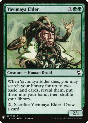 Yavimaya Elder<br /><span class="collector-number">Collector No. C18-166</span>