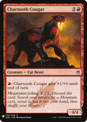 Chartooth Cougar<br /><span class="collector-number">Collector No. A25-125</span>