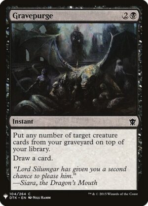 Gravepurge<br /><span class="collector-number">Collector No. DTK-104</span>