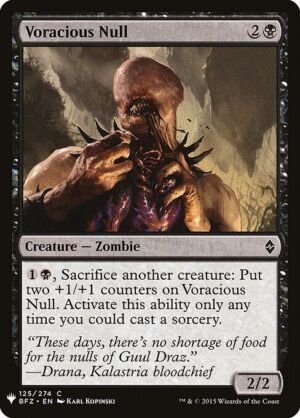 Voracious Null<br /><span class="collector-number">Collector No. BFZ-125</span>