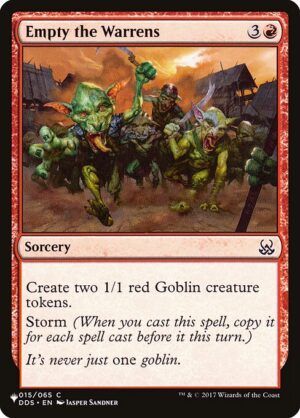 Empty the Warrens<br /><span class="collector-number">Collector No. DDS-15</span>