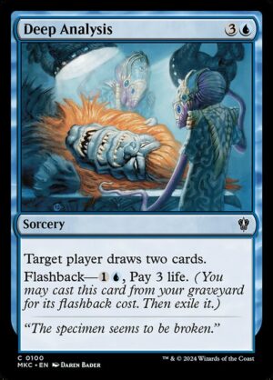 Deep Analysis<br /><span class="collector-number">Collector No. 100</span>