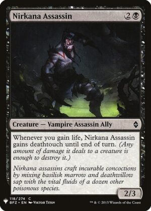 Nirkana Assassin<br /><span class="collector-number">Collector No. BFZ-118</span>
