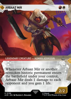 Arbaaz Mir<br /><span class="collector-number">Collector No. 138</span>