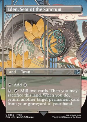 Eden, Seat of the Sanctum<br /><span class="collector-number">Collector No. 355</span>