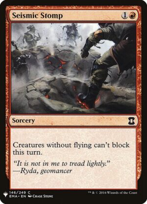 Seismic Stomp<br /><span class="collector-number">Collector No. EMA-146</span>