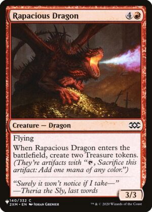 Rapacious Dragon<br /><span class="collector-number">Collector No. 2XM-140</span>