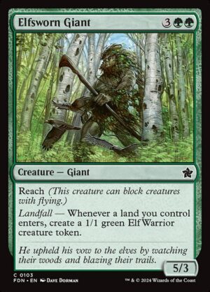 Elfsworn Giant<br /><span class="collector-number">Collector No. 103</span>