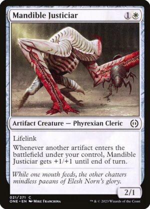 Mandible Justiciar<br /><span class="collector-number">Collector No. 21</span>