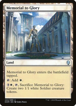 Memorial to Glory<br /><span class="collector-number">Collector No. 244</span>