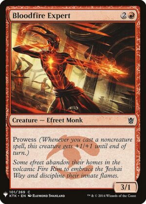 Bloodfire Expert<br /><span class="collector-number">Collector No. KTK-101</span>