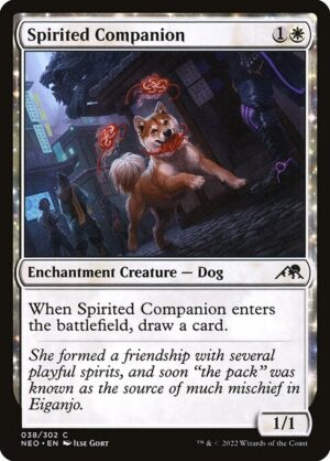 Spirited Companion - Foil<br /><span class="collector-number">Collector No. 38</span>