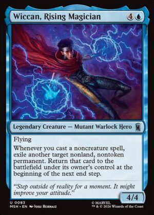 Wiccan, Rising Magician<br /><span class="collector-number">Collector No. 83</span>