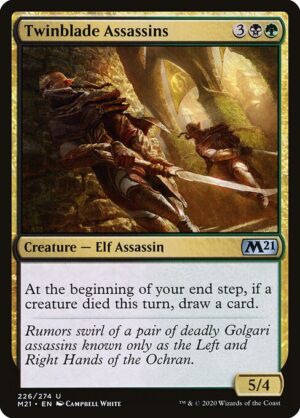 Twinblade Assassins - Foil<br /><span class="collector-number">Collector No. 226</span>