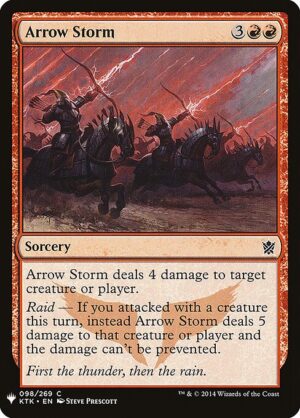 Arrow Storm<br /><span class="collector-number">Collector No. KTK-98</span>