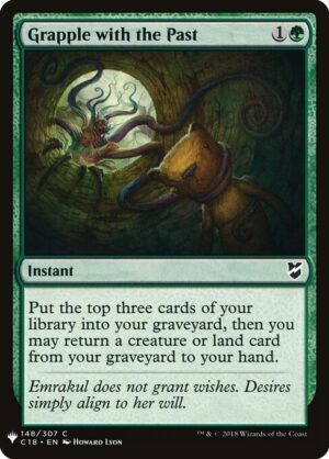 Grapple with the Past<br /><span class="collector-number">Collector No. C18-148</span>