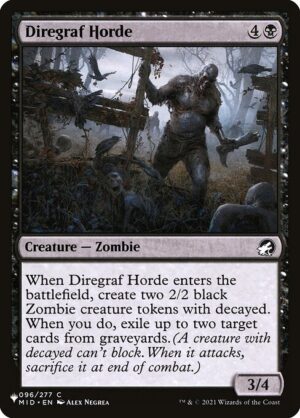 Diregraf Horde<br /><span class="collector-number">Collector No. MID-96</span>