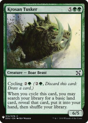 Krosan Tusker<br /><span class="collector-number">Collector No. DDU-14</span>