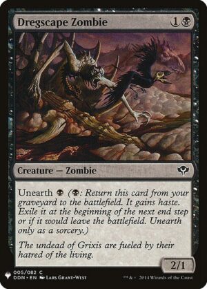 Dregscape Zombie<br /><span class="collector-number">Collector No. DDN-5</span>